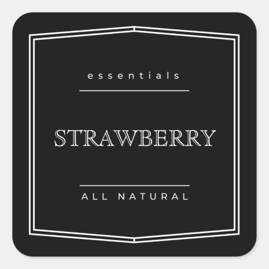 Sticker Pantry Label (Voorkant)