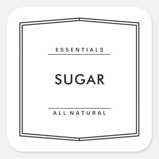 Sticker Pantry Label (Voorkant)