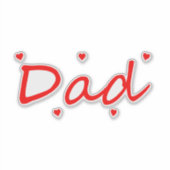 Sticker Papa adorable (Devant)