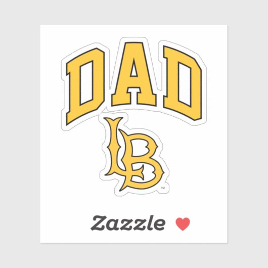 Sticker Papa de Long Beach (Feuille)