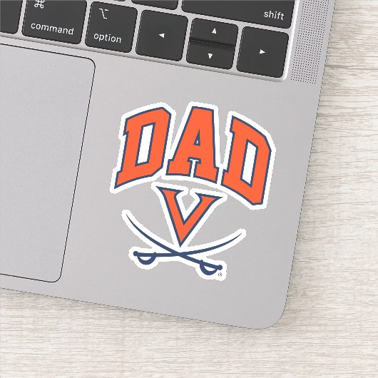 Sticker Papa des Cavaliers de Virginie (Détail)