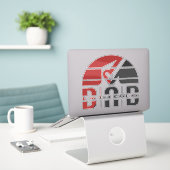 Sticker Papa : Exprimer l'amour inconditionnel d'un père (Ordinateur portable sur le bureau)