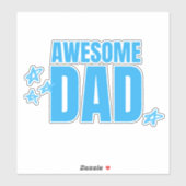 Sticker Papa génial (Feuille)