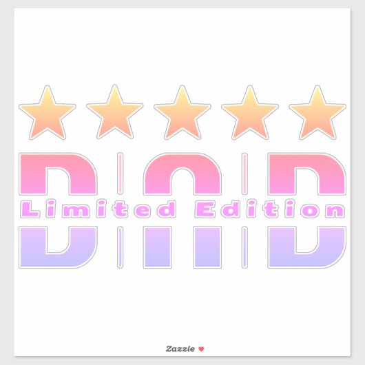 Sticker Papa Limited Edition (Feuille)