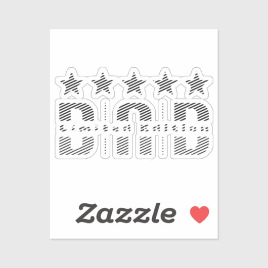 Sticker Papa Limited Edition (Feuille)