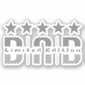 Sticker Papa Limited Edition (Recto)