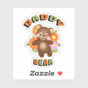 Sticker Papa ours