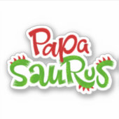 Sticker Papa Saurus Graphic (Devant)
