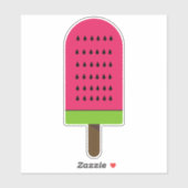 Sticker Pape de pastèque rose pâle (Feuille)