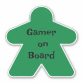 Sticker Pape vert (Devant)