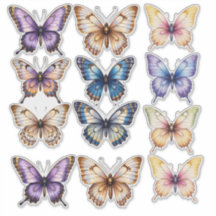 Papeterie de scrapbook aquarelle journal papillon