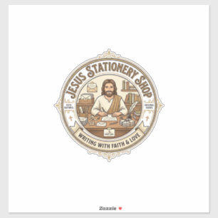 Sticker Papeterie Jésus Papeterie Jésus Christ