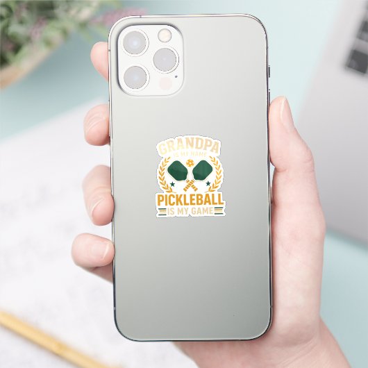 Sticker Papi est mon nom (Téléphone)