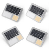 Sticker Papier peint Motif de diamant géométrique orange e