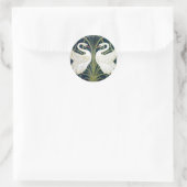 Sticker papier peint Swan and Rush and Iris (Sac)