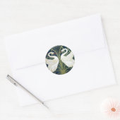 Sticker papier peint Swan and Rush and Iris (Enveloppe)