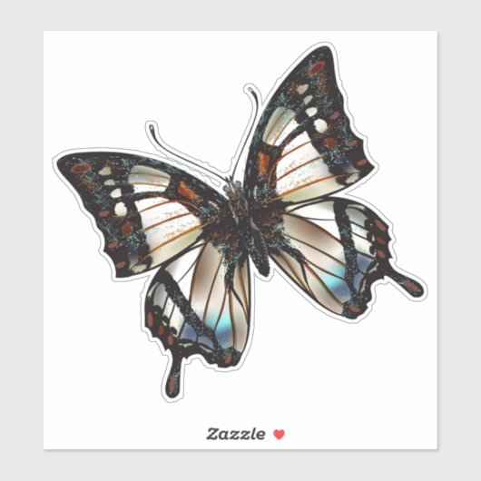 Sticker Papillon (Feuille)