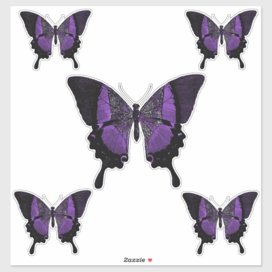 Sticker Papillon (Feuille)