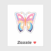 Sticker Papillon (Feuille)