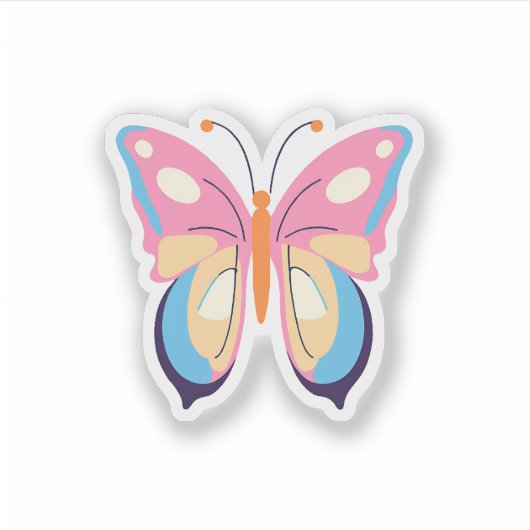 Sticker Papillon (Devant)