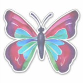 Sticker papillon (Devant)