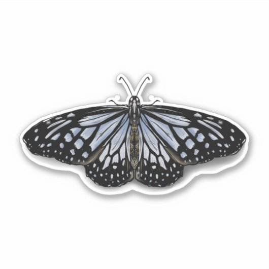 Sticker papillon (Devant)