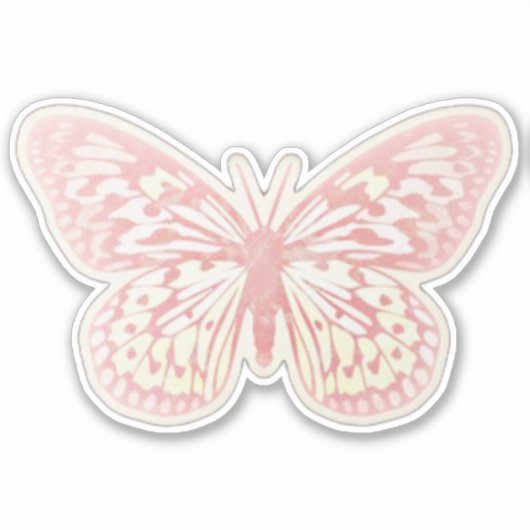 Sticker papillon (Devant)