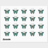 Sticker papillon (Feuille)