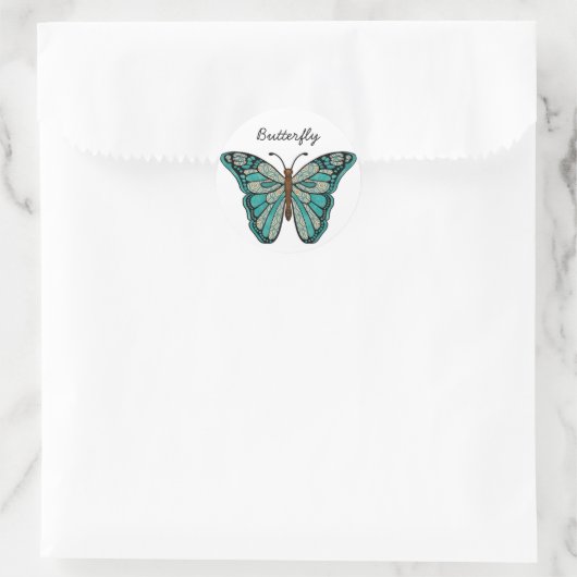 Sticker papillon (Sac)