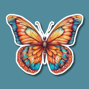 Sticker Papillon artistique étanche