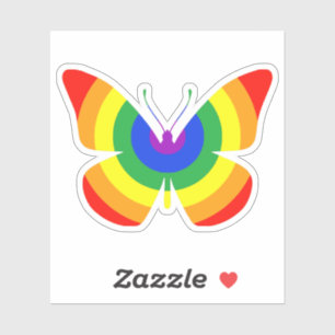 Sticker Papillon de fierté