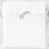Sticker papillon et arc-en-ciel (Sac)