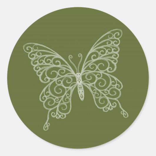 Sticker papillon Filigree (Devant)