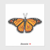 Sticker Papillon Monard (Feuille)