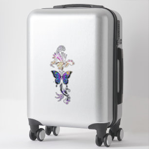 Sticker Papillon point-virgule