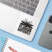Sticker Papillon Tarantula du monstre de Floride (Ordinateur portable avec iPhone)