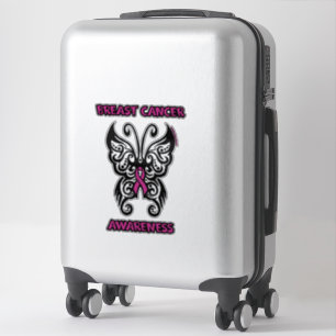 Sticker Papillon/Tribal...Cancer du sein