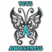 Sticker Papillon/Tribal...POTS (Devant)