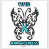 Sticker Papillon/Tribal...POTS (Feuille)