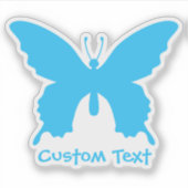 Sticker Papillon Ulysse (Devant)