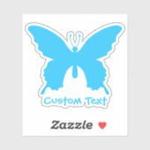 Sticker Papillon Ulysse (Feuille)