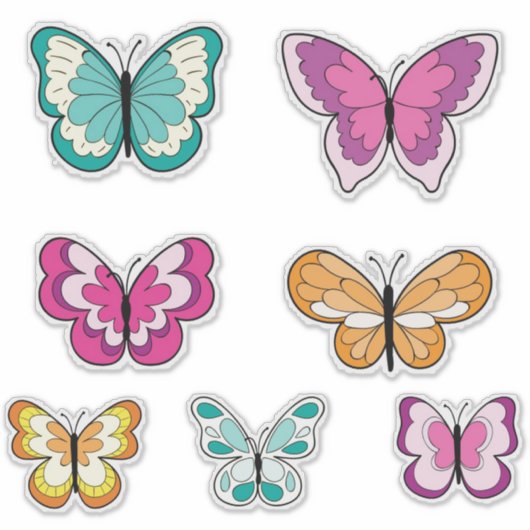 Sticker Papillons (Devant)