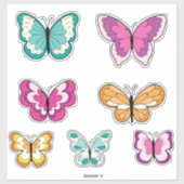 Sticker Papillons (Feuille)