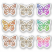 Sticker Papillons mignons (Devant)