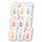 Sticker Pâques, Fantastique Pâques (Devant)