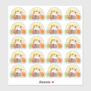 Sticker Pâques mignonnes