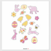 Sticker Pâques mûre (Feuille)