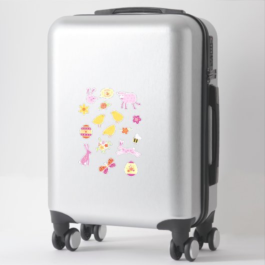 Sticker Pâques mûre (Sur valise)