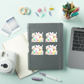 Sticker Pâques Traitements Poussins et Oeufs (Couverture iPad)