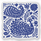 Sticker Paradis du paon (Devant)